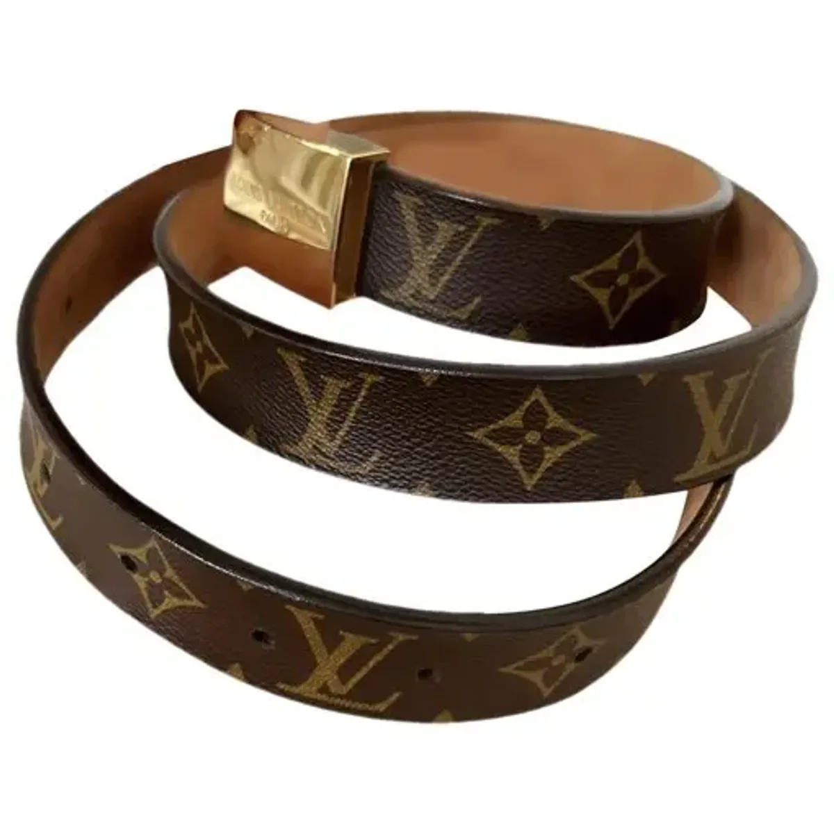 Vegan leather belt Louis Vuitton